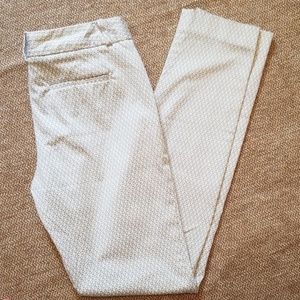 Calvin Klein white and grey pants. EUC